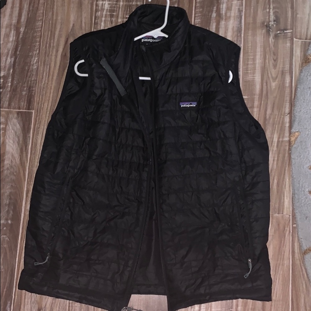 Patagonia Men's Nano Puff Vest XL, Black